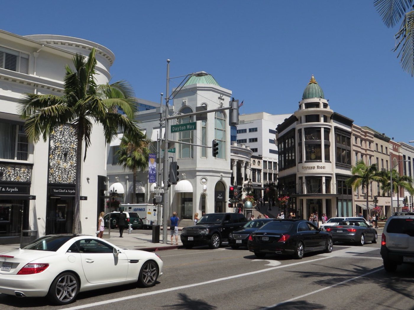 Rodeo Drive in Beverly Hills, California