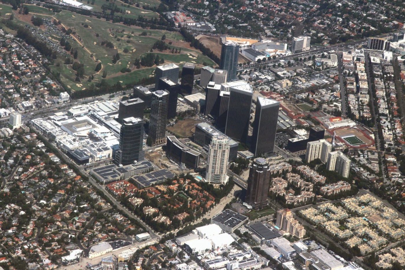 Century City skyline, Los Angeles