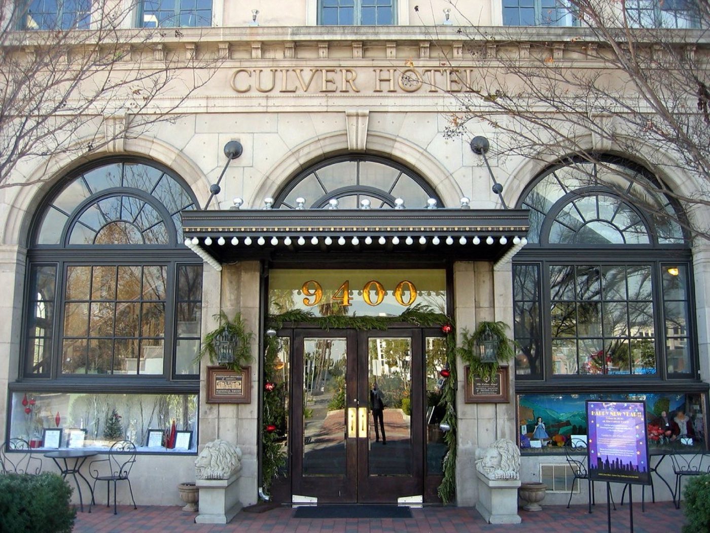 The Culver Hotel in downtown Culver City, California